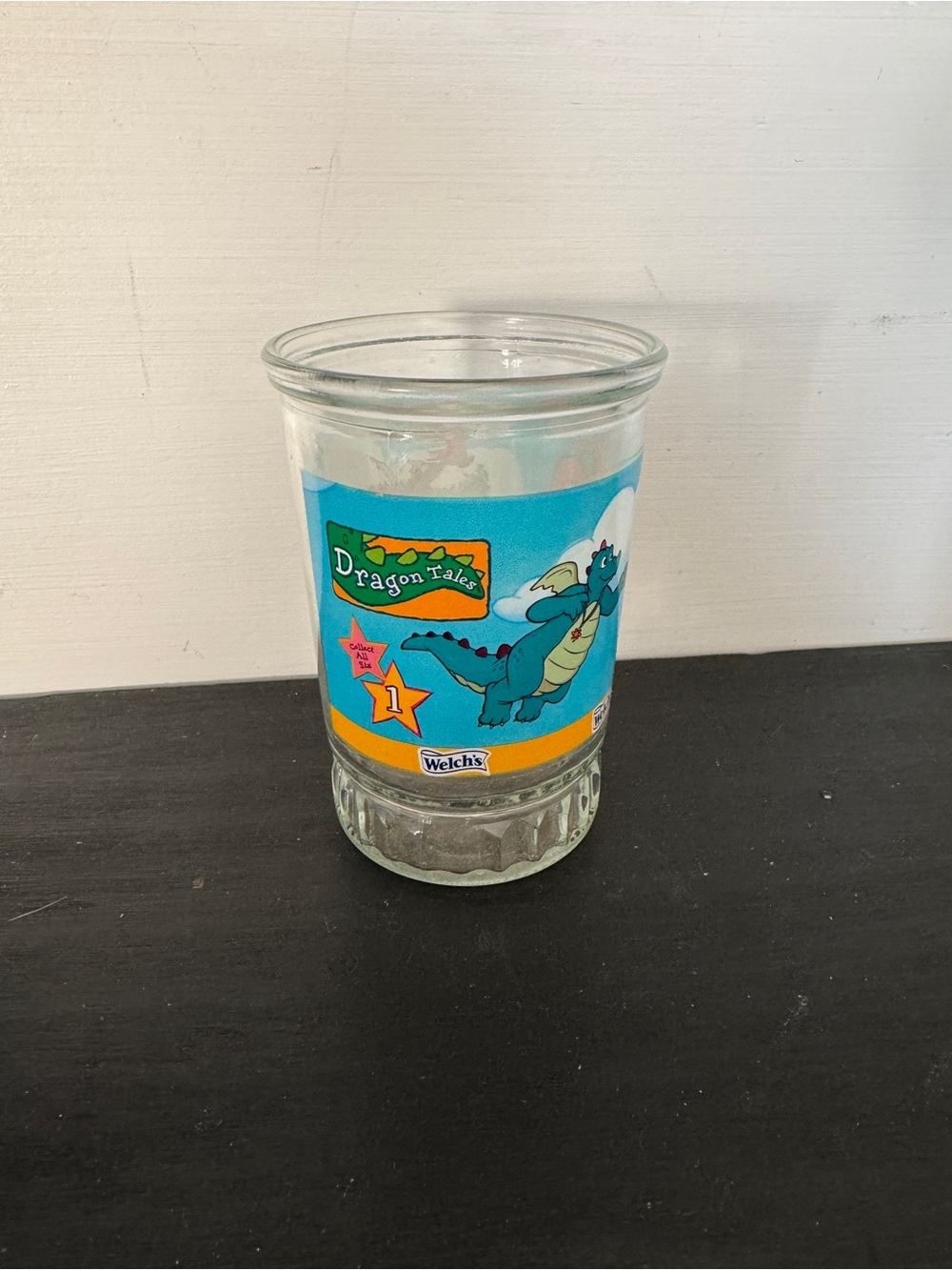 Vintage Welch’s jelly jar dragon tales collectible